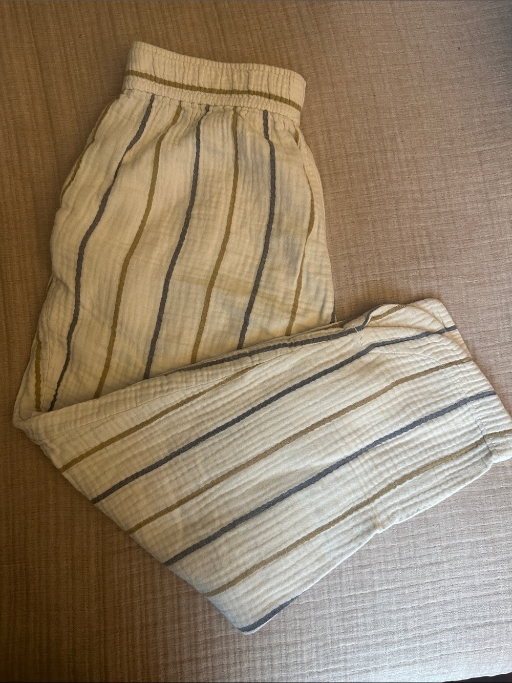 Madewell Women’s Cropped Waffle Knit Pants